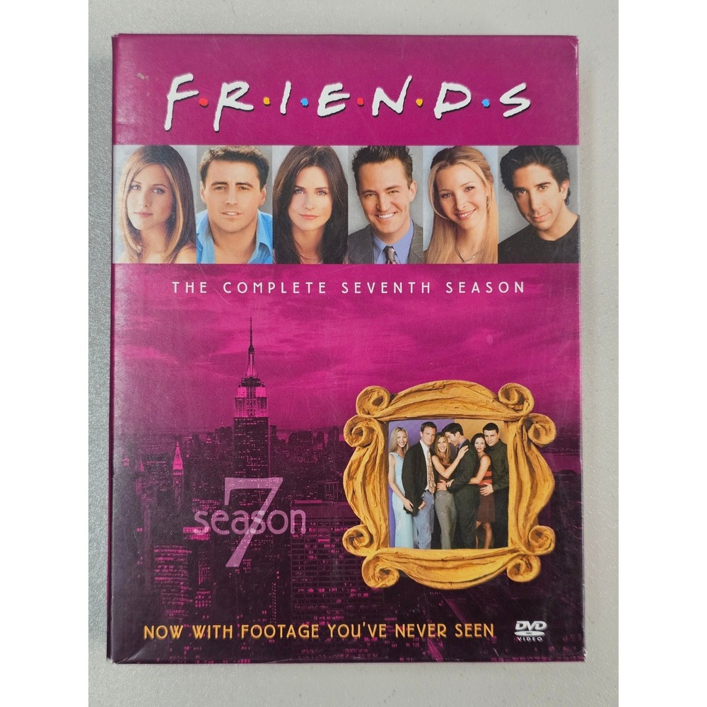 Friends The‎ Complete Seventh Season DVD 4-Disc Box Set 2004 Warner Home Video